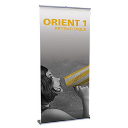 Orient 39" Banner Stand