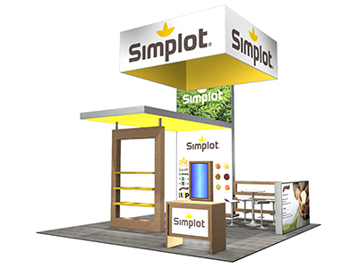 Trade Show Custom Designed Large Exhibit