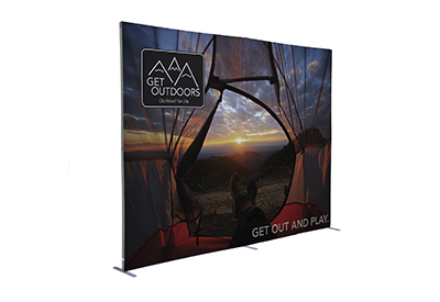 Journey SEG Fabric Displays