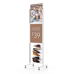 Rolling Sign Stand