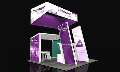 Featherlite Sync 3007 20x20 Tradeshow Exhibit Rental