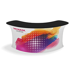 InfoDesk Stretch Fabric Portable Counters