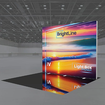 Brightline Light Box Display 10' V