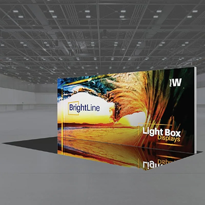 Brightline Light Box Display 20' W