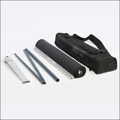 Expand BrochureHolder literature stand bag and parts.