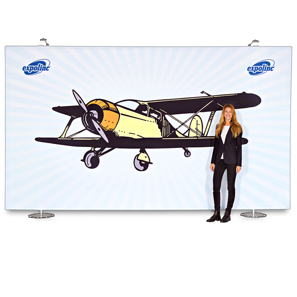 Expolinc Fabric System step and repeat displays