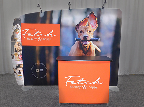 Featherlite Medallion tradeshow display