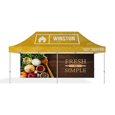 Premium 20ft printed tent canopy for outdoor.