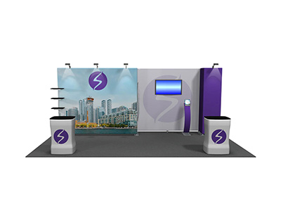 Featherlite Medallion 10x20 trade show display 224
