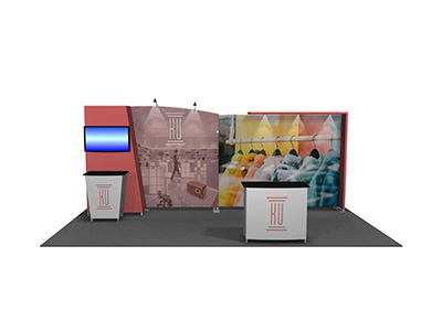 Featherlite Medallion 10x20 trade show display 224