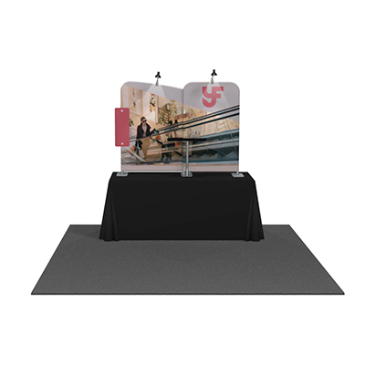 Featherlite Medallion portable tabletop display 006