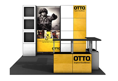 MultiQuad 10' Trade Show Display