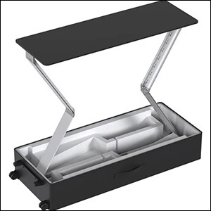 Expolinc Light Frame backlit lightbox portable counter hardware.